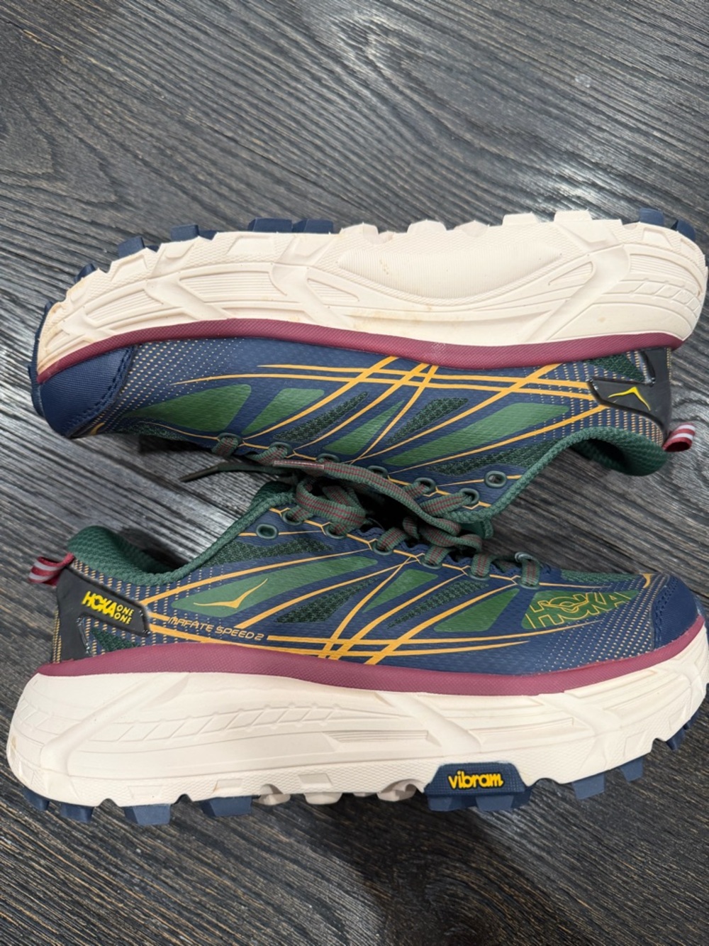 Hoka One One Mafate Speed 2 Green - women’s size 8